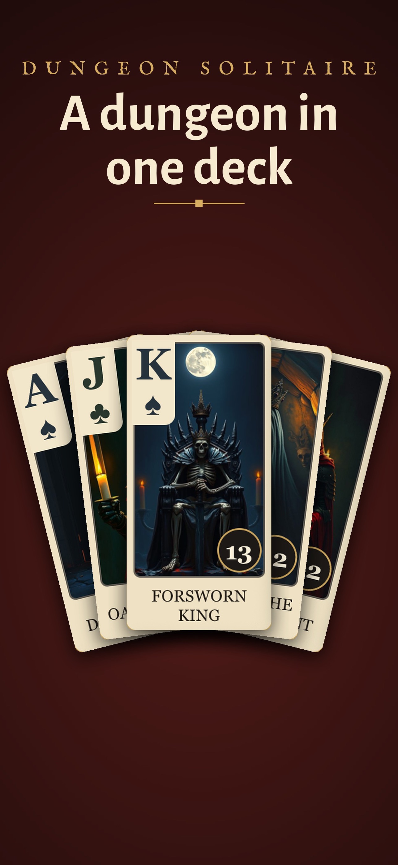 Screenshot 1 of Oath Below: Dungeon Solitaire