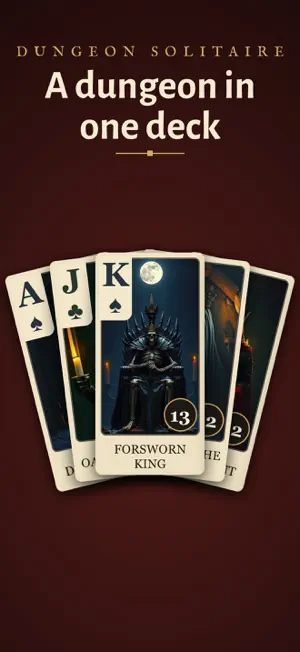 Oath Below: Dungeon Solitaire screenshot 1
