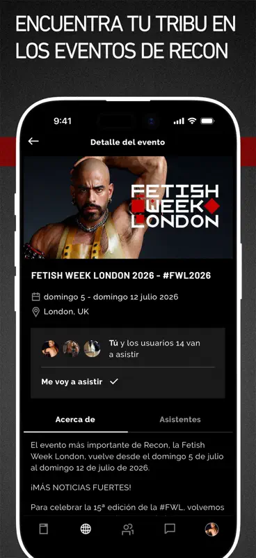 Recon – App gay fetichista screenshot 6 of 7