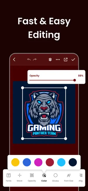 Logo Esport Gaming Maker screenshot 3