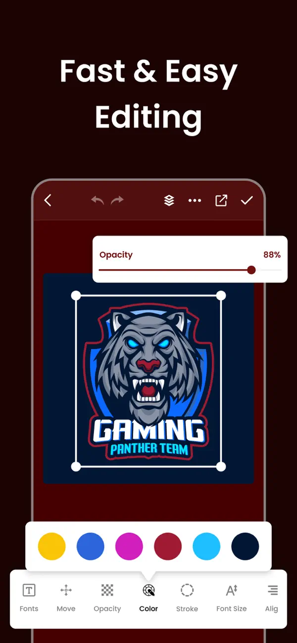 Screenshot #3 pour Logo Esport Gaming Maker