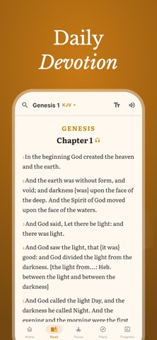Holy Bible & Daily Verse iPhone screenshot