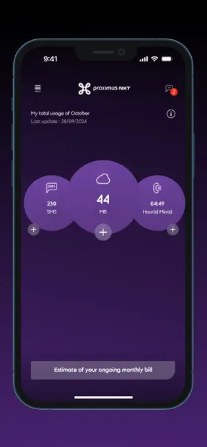 My Proximus NXT screenshot 2