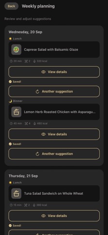 Meal Planner - Plan4Meals Screenshot 8 of 9