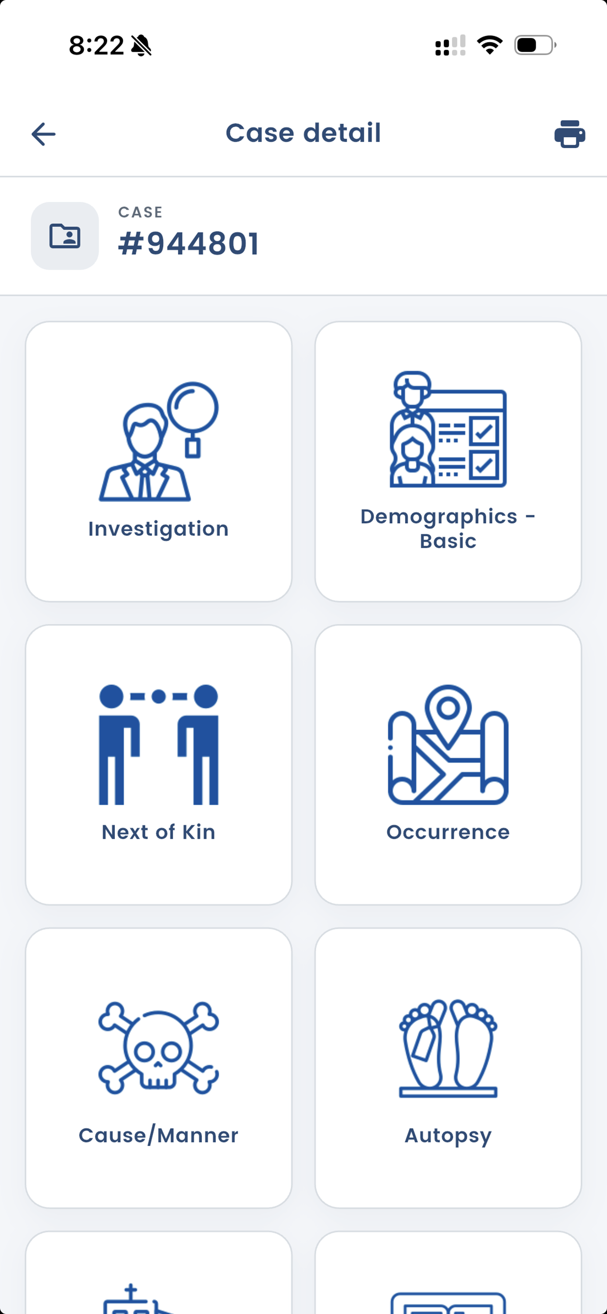 Coroner Files App