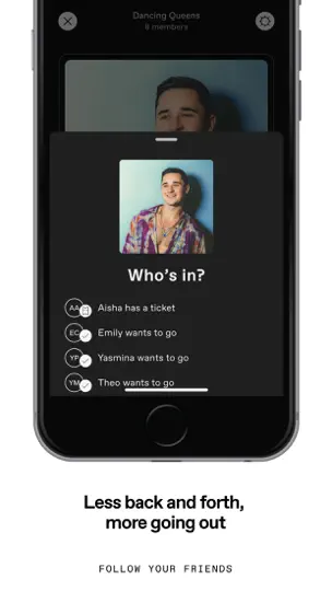 DICE: Live Shows iPhone Screenshot 8