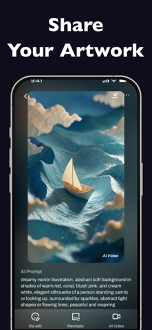 AI Video Generator -Art Videos iPhone screenshot