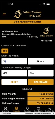 Satya Bullion Screenshot 4 of 5