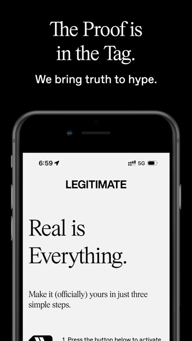 Screenshot #1 pour Legitimate Verify