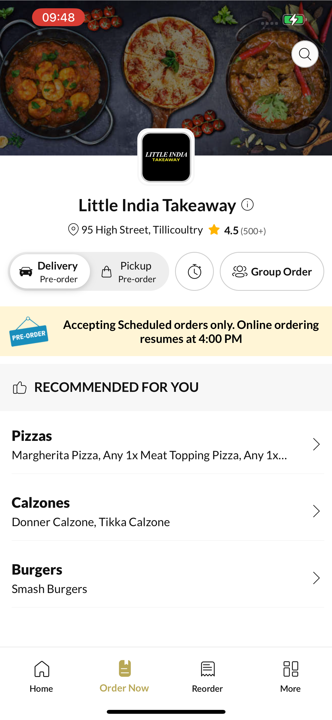 Little India Takeaway. screenshot 2