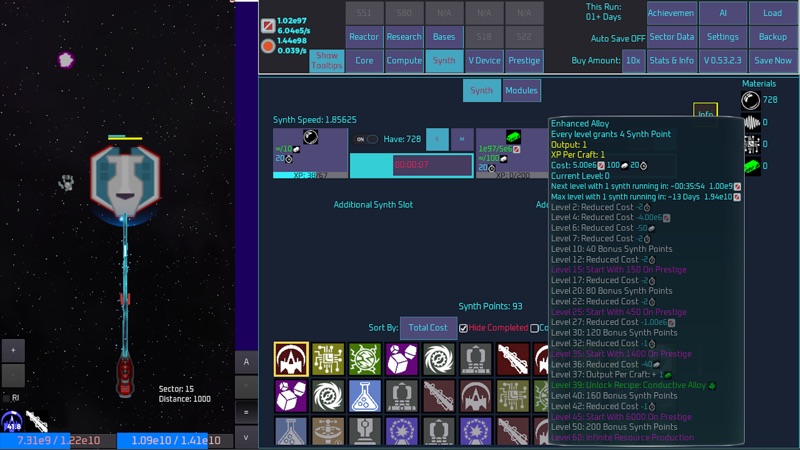 Unnamed Space Idle screenshot 2
