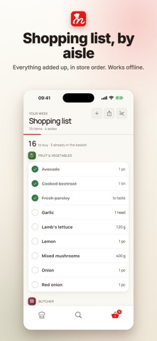 Weekly Menu & Meal Planner Screenshot 2 of 6