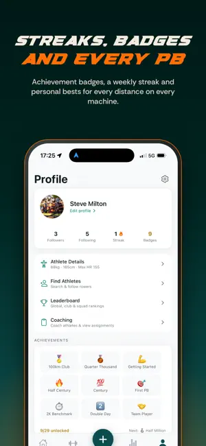 Watta: Rowing & Erg Tracker screenshot 4