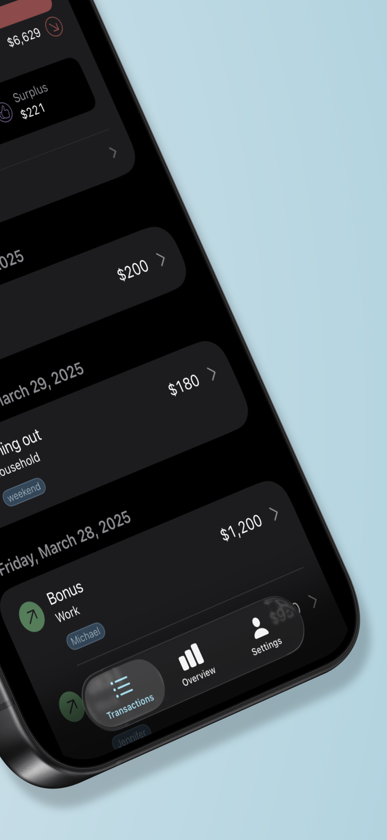 Kuber – Personal Finance