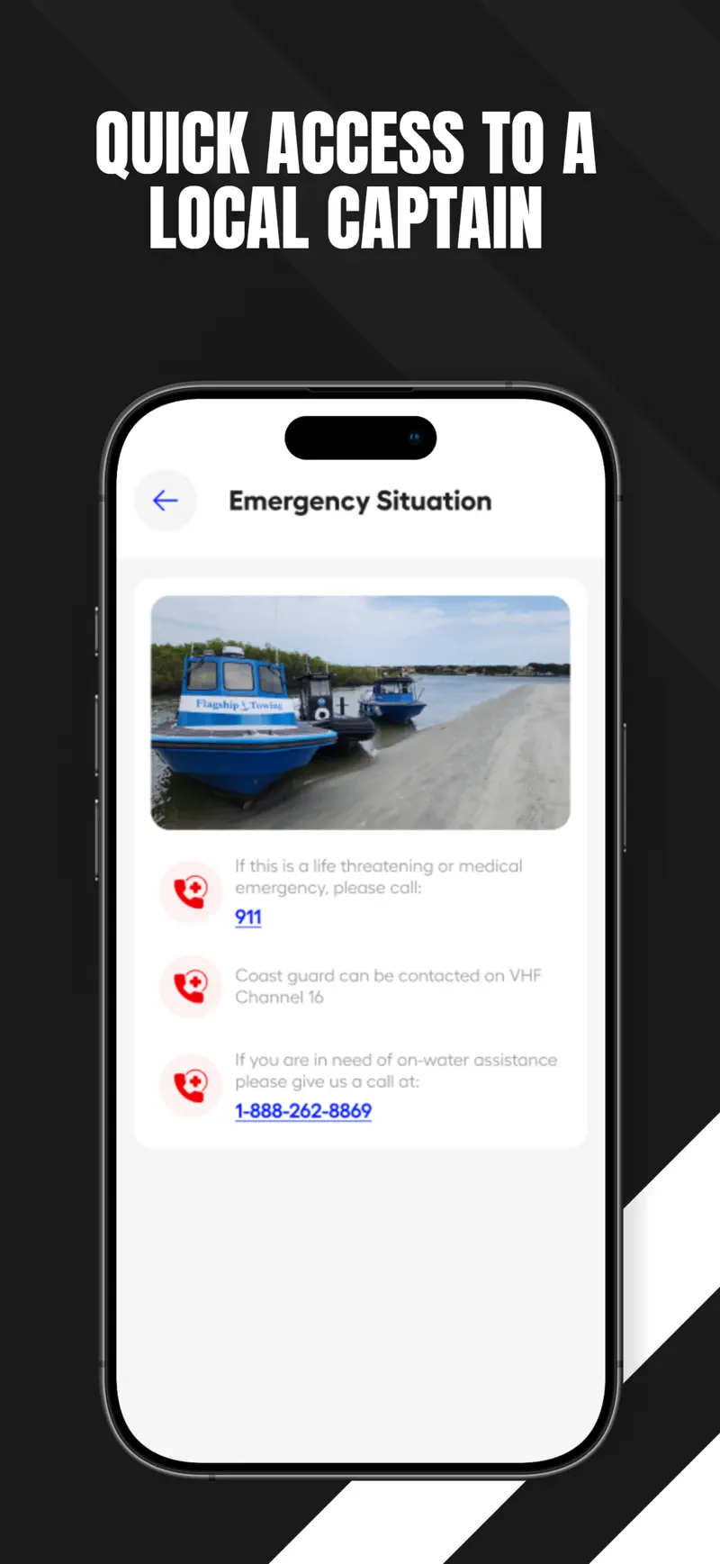 Flagship Towing iOS screenshot 1