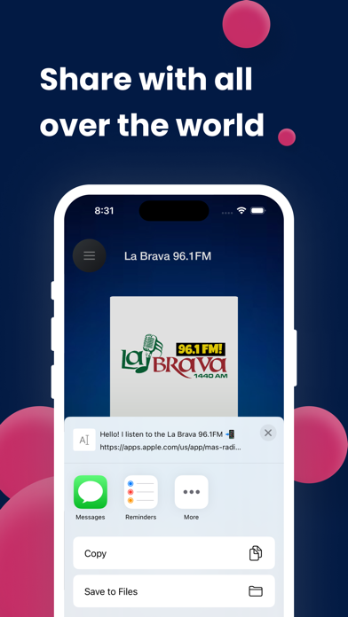 La Brava 96.1FM Screenshot