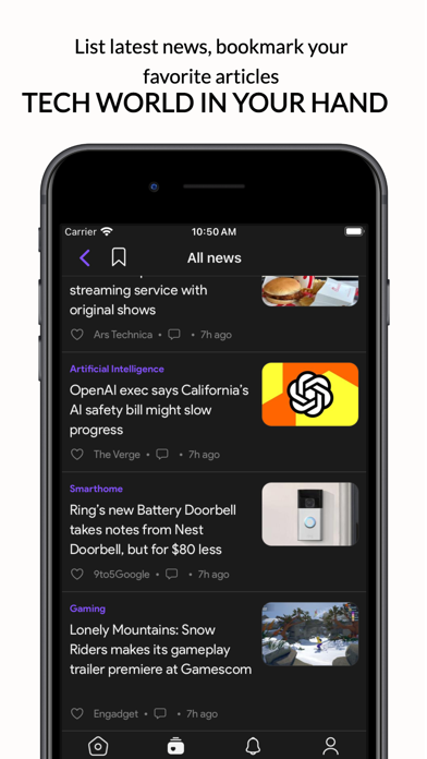 LiAi - Summarizing Tech News Screenshot