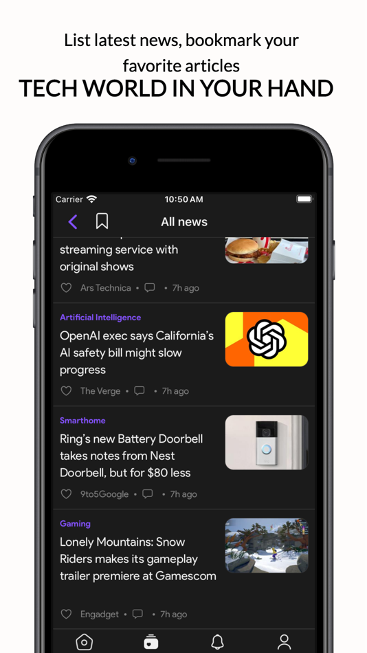 #5. LiAi - Summarizing Tech News (iOS) 由: Nguyen Ngoc Duy Luan