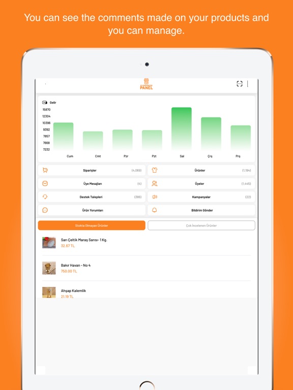 Screenshot #4 pour E-Commerce Panel