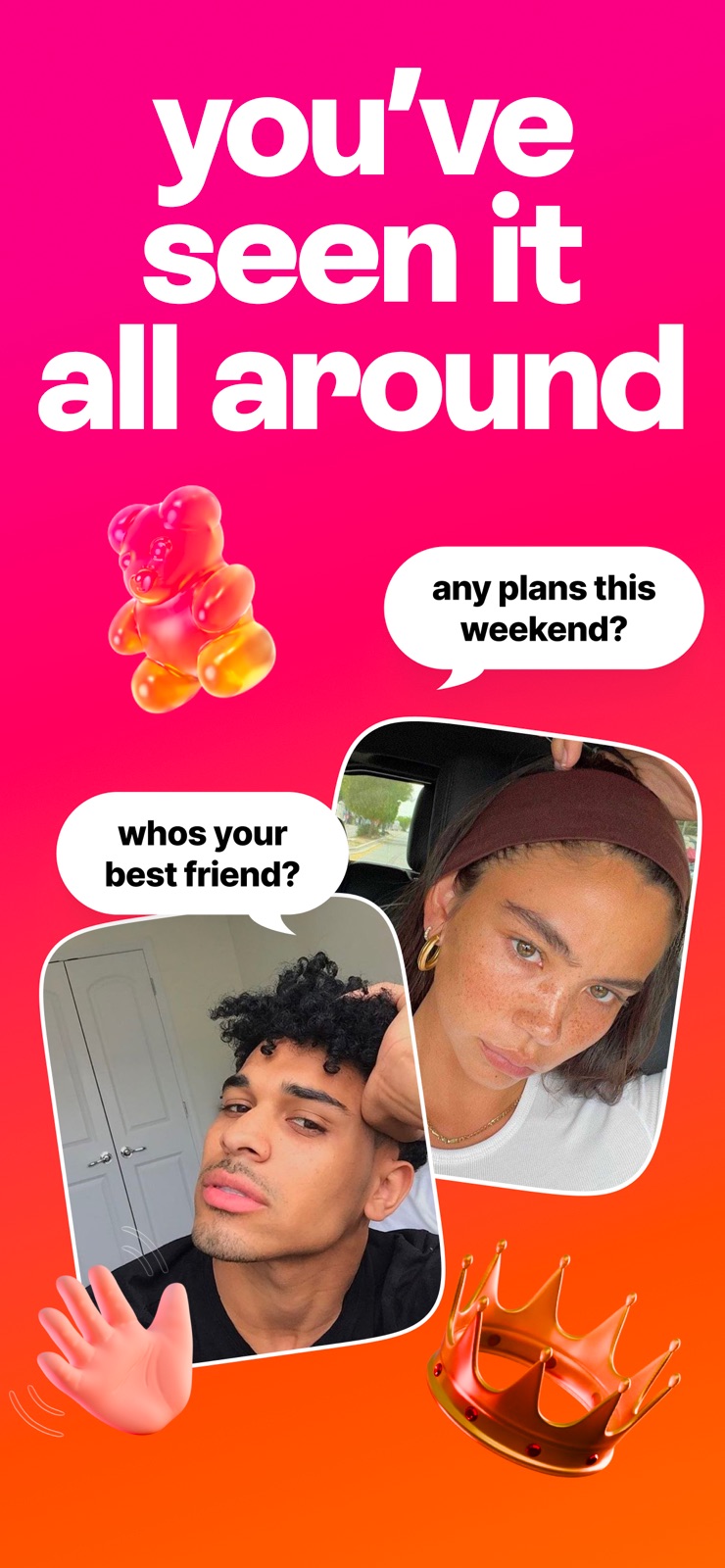 NGL: ask me anything iphone screenshot 1