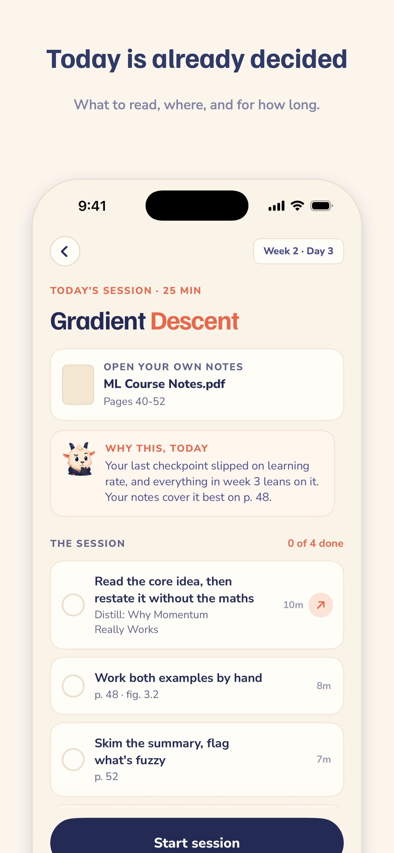 Screenshot 5 of Capra: AI Study Coach