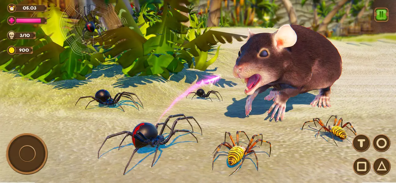 Screenshot #2 pour Wild Spider - Insect Simulator