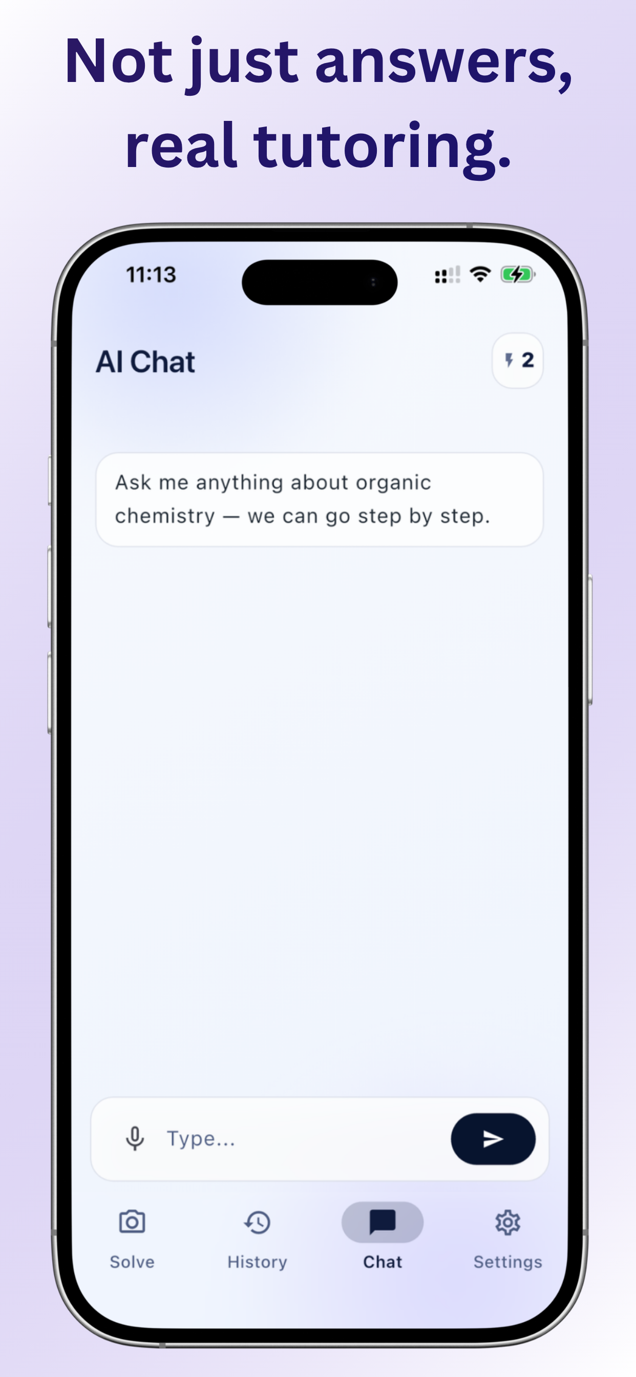 Chemistry AI: Organic