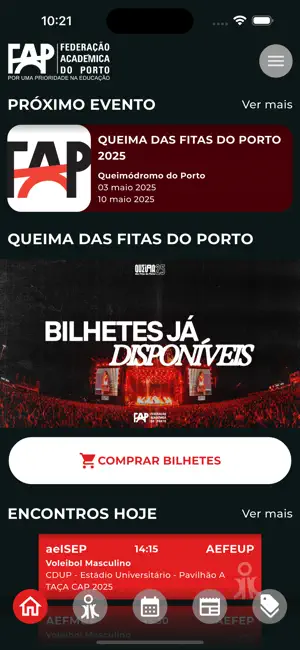 FAP: Federação Académica Porto screenshot 2