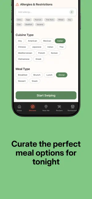 Meal Swipe - Meal Decider screenshot 4