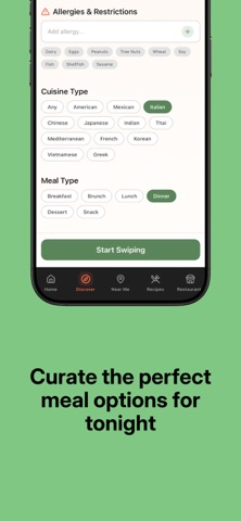 Meal Swipe - Meal Decider Screenshot 4 of 10