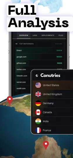 Capture d'écran de Vercel Manager & Stats - Vero sur iPhone 3