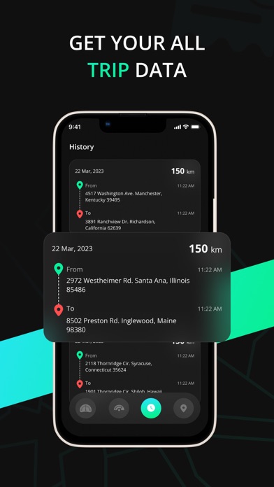 GPS Speedometer •Speed Tracker Screenshot
