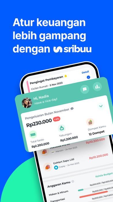Sribuu: Budget & Money Manager Screenshot