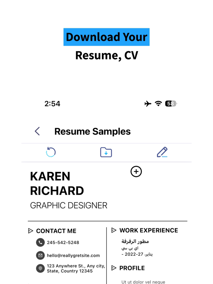 ResuME Maker - CV Jobs Builder