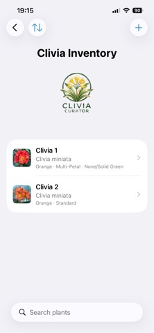 Clivia Curator screenshot