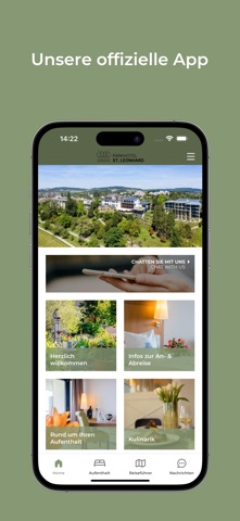 Parkhotel St. Leonhard screenshot