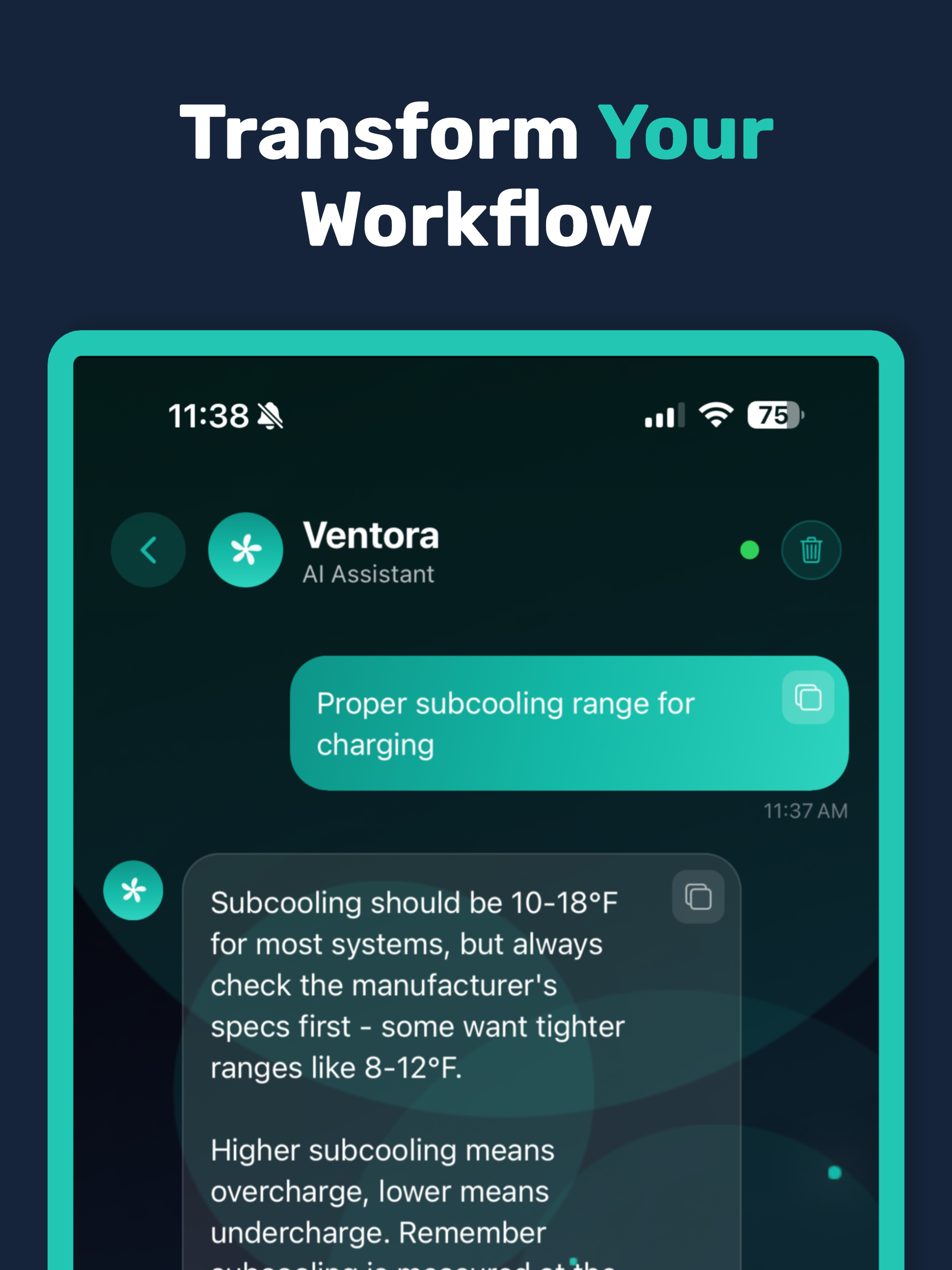 Ventora - AI HVAC Assistant screenshot 11