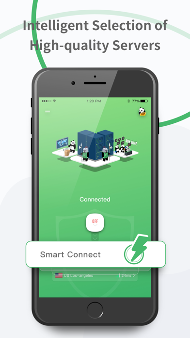 Screenshot 2 of PandaVPN: Stream & IP Changer App