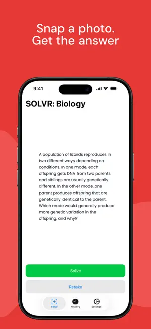 SOLVR: AI Biology Study App screenshot 2