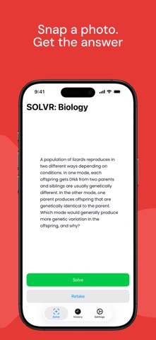 SOLVR: AI Biology Study App Screenshot 2 of 5
