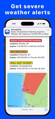 StormNotify: Weather Alerts Screenshot 2 of 9