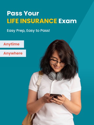 Life Insurance Practice Test. iPad screenshot