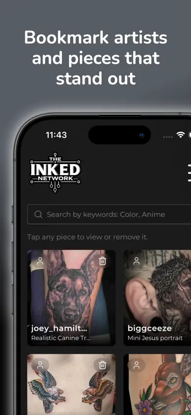 The Inked Network screenshot 3