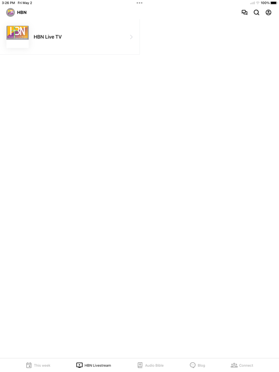 Hosanna Broadcasting Network iPad screenshot 2 - Education app