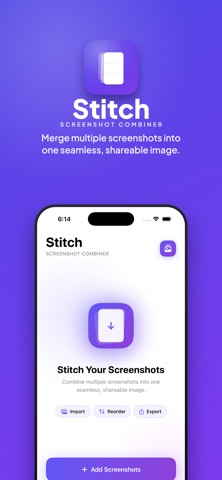 Stitch: Screenshot Combiner iPhone screenshot