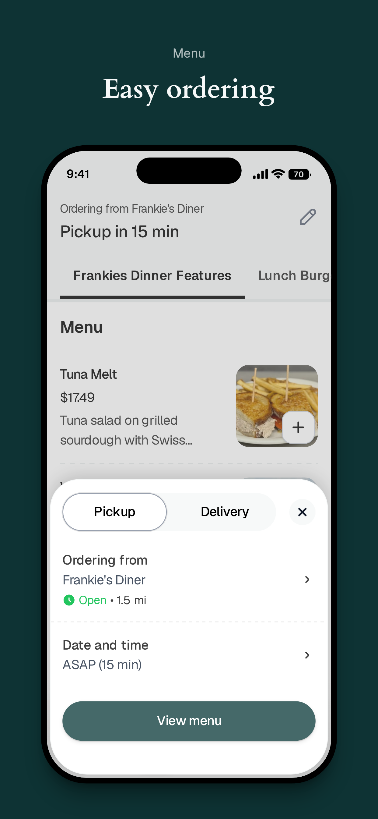 Frankie's Diner To Go screenshot 3