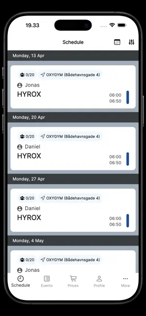 Oxygym Copenhagen screenshot 3