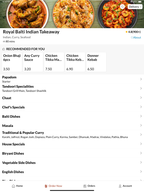 Screenshot #6 pour Royal Balti Indian Takeaway