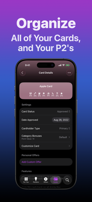 CardPointers for Credit Cards Screenshot 9 of 10