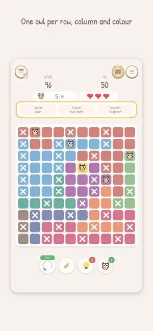 Owldoku! screenshot 2